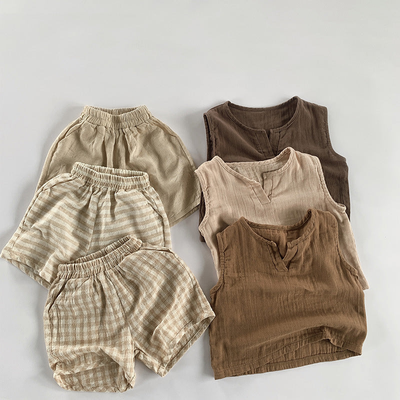 【BABY&KID】夏新作 コットンショートパンツSK080822