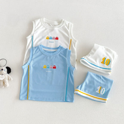 【BABY&KID】夏新作カートゥーンプリントセットアップSK105907