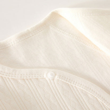 【BABY】北欧風くまワッペンカバーオールSK102606