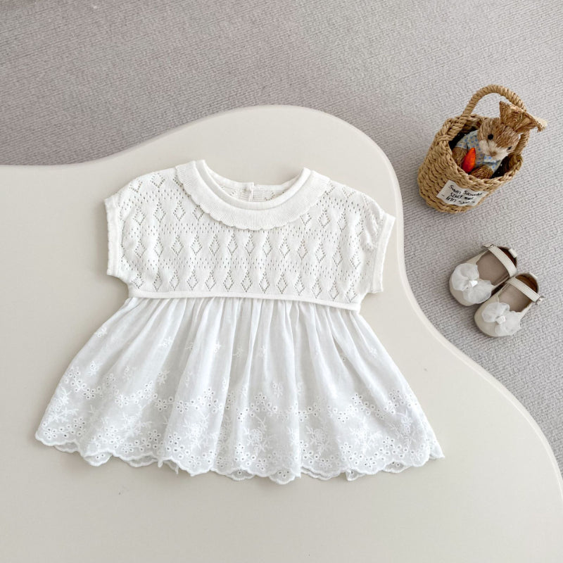 【BABY&KID】夏新作 ノースリーブニットトップスSK080107