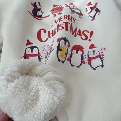 【BABY】クリスマスペンギンカバーオールSK103202