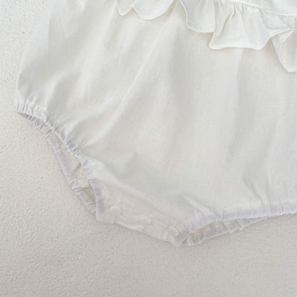 【BABY】夏新作 刺繍キャミロンパースSK090305