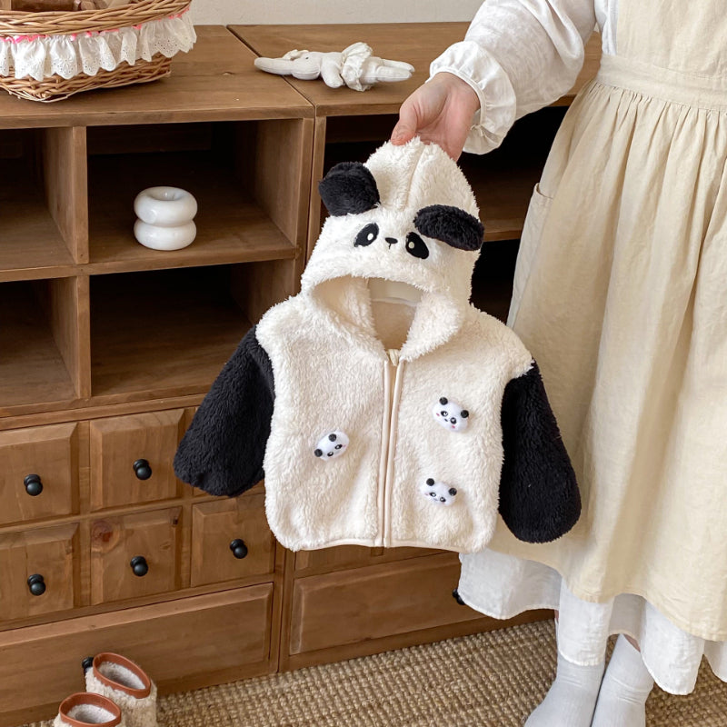 【BABY&KID】冬新作両面ボアフードジャケットSK102526