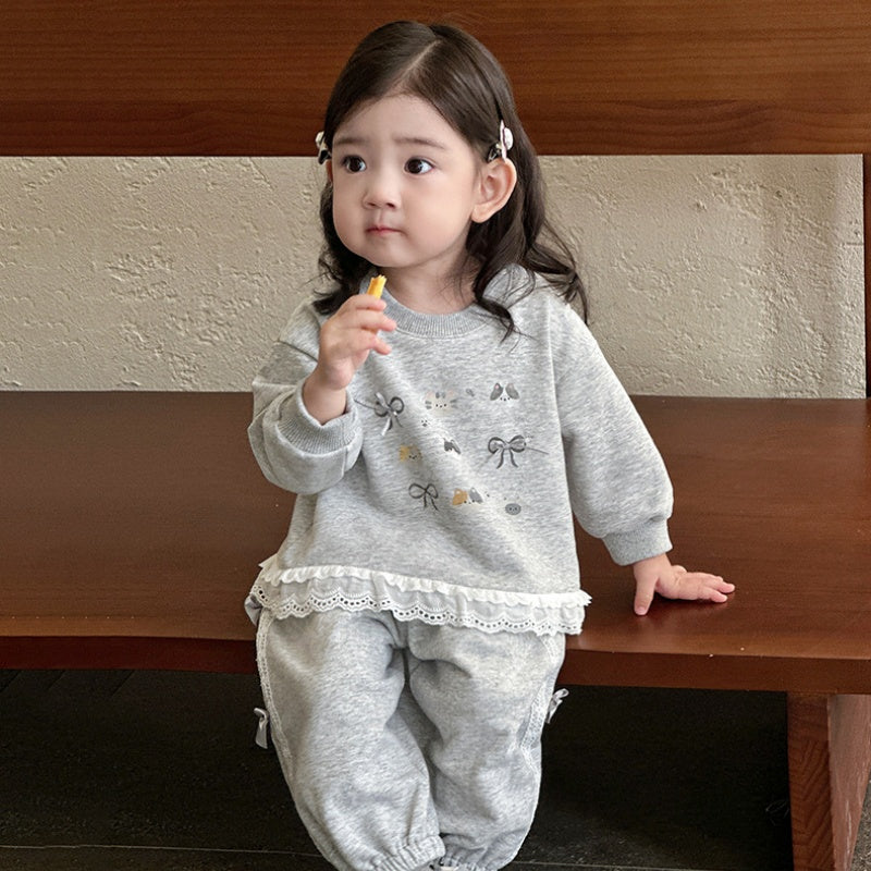 【BABY&KID】スウィート蝶結びセットアップSK107016