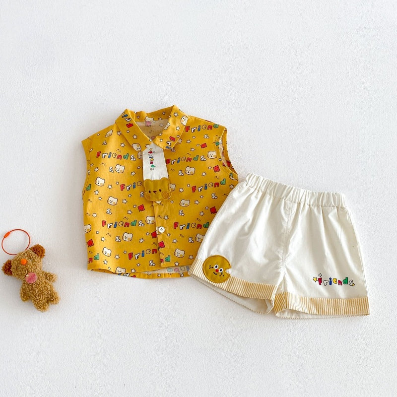 【BABY&KID】夏新作カートゥーンプリントショートパンツSK106118