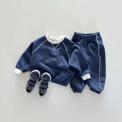 【BABY&KID】韓国風セットアップスウェットSK101920
