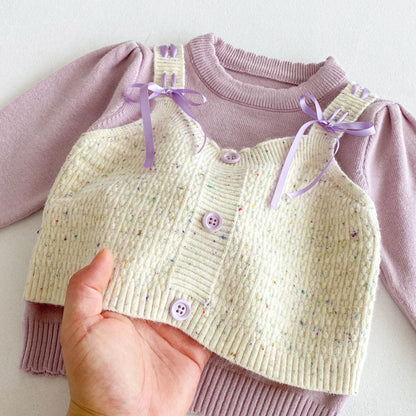 【BABY&KID】おしゃれニットセットアップSK092436