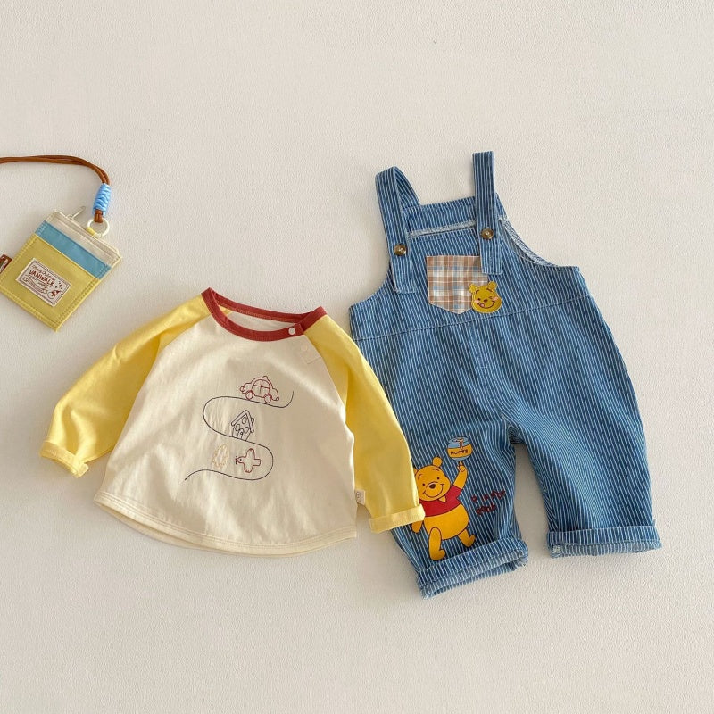 【BABY&KID】カートゥーンストライプサロペットSK104318