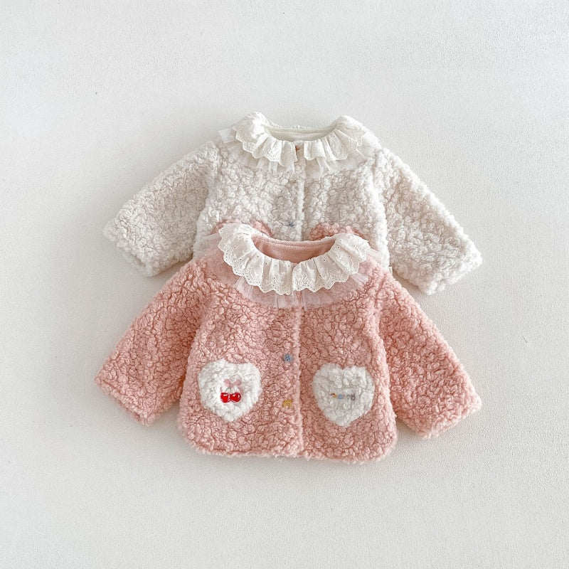 【BABY&KID】ハートポケットジャケット、フレアパンツSK108117