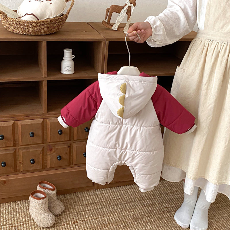 【BABY】韓国風切り替えカバーオールSK102931