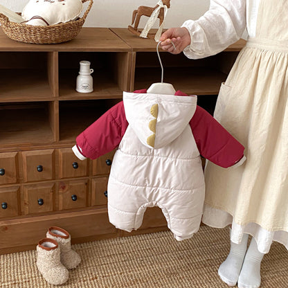 【BABY】韓国風切り替えカバーオールSK102931