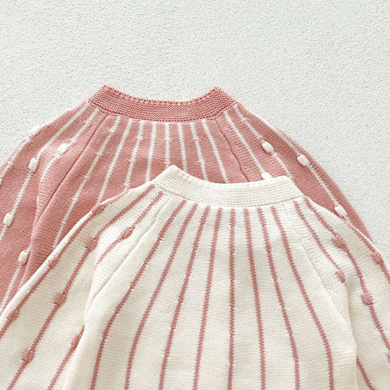 【BABY】ポンポンニットカーディガンSK092910