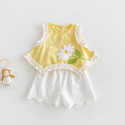 【BABY&KID】夏新作小花デイジードール、サロペットSK106101
