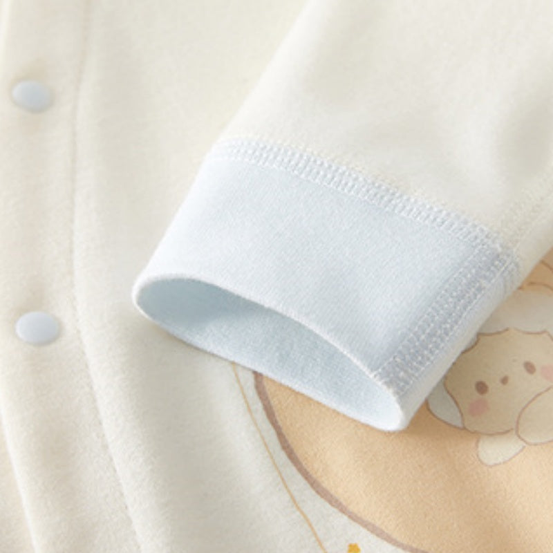 【BABY】北欧風お月さまくまカバーオールSK104409