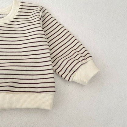 【BABY&KID】ボーダースウェットプルオーバーSK100631