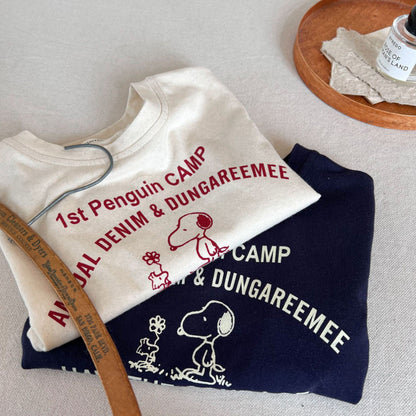【BABY&KID】夏新作 英字柄TシャツSK080824
