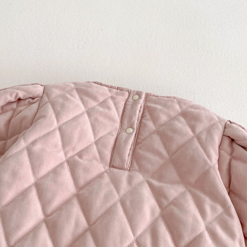 【BABY】冬新作うさぎ裏起毛カバーオールSK102715