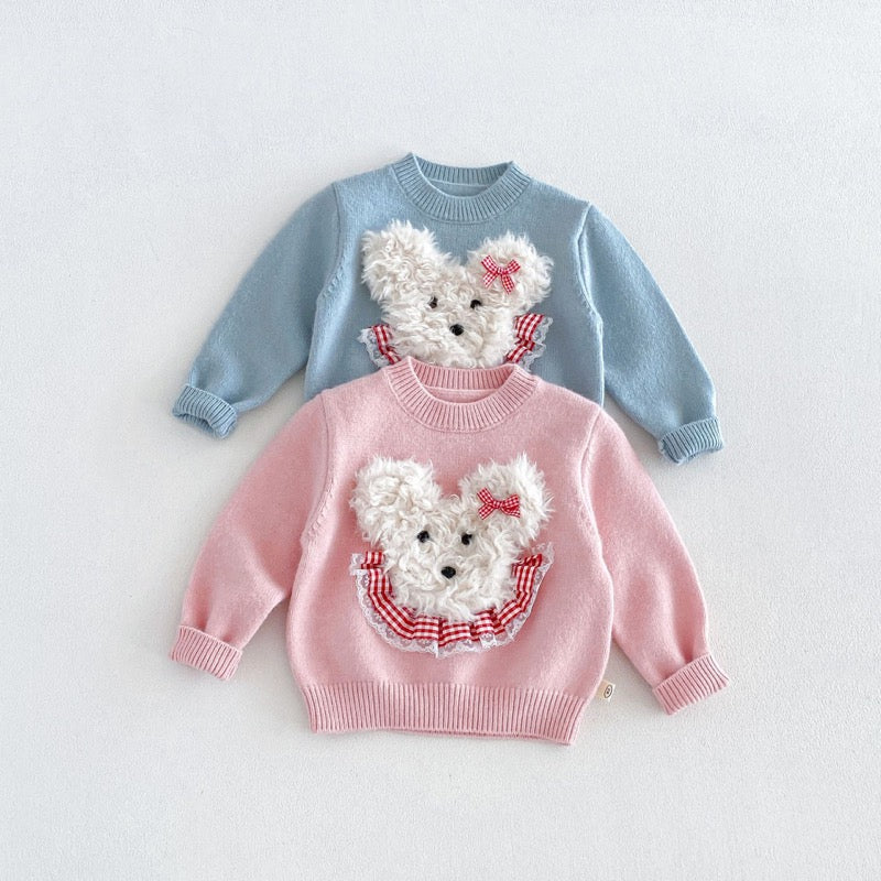 【BABY&KID】冬新作いぬニット、ハートデニムパンツSK107727