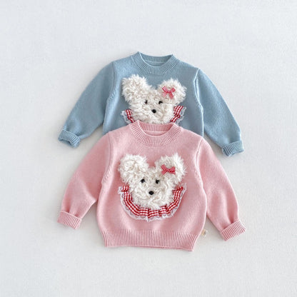 【BABY&KID】冬新作いぬニット、ハートデニムパンツSK107727