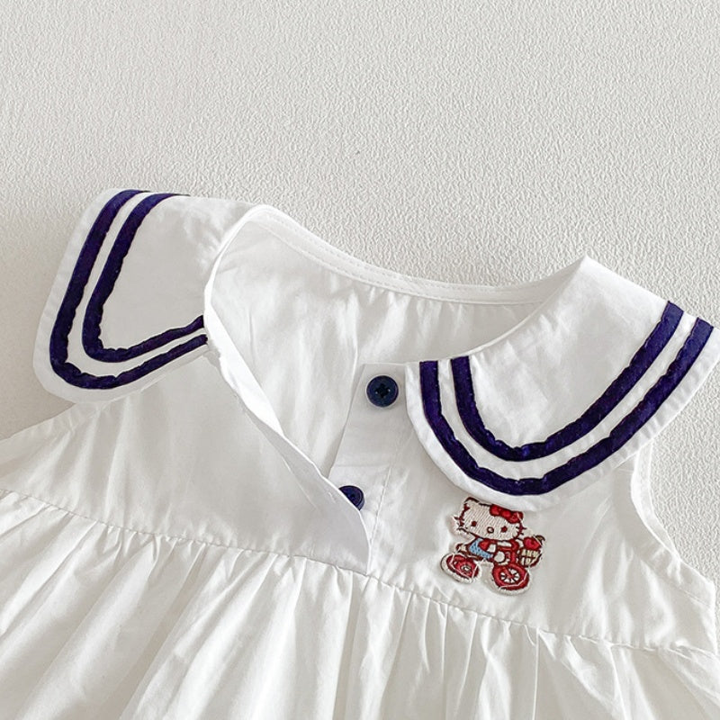 【BABY】夏新作学院風ロンパースSK104503