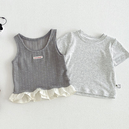 【BABY】夏新作キャミトップス＆Tシャツ、ショートパンツSK105314