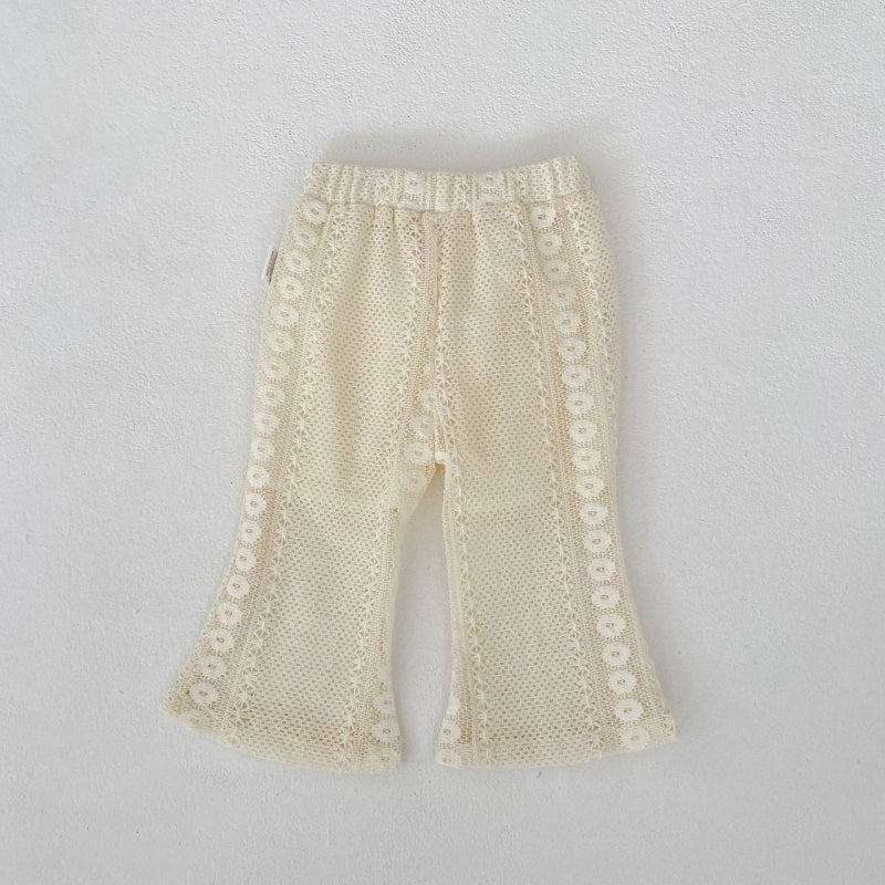 【BABY&KID】夏新作 透かし編みセットアップ、パンツSK104930