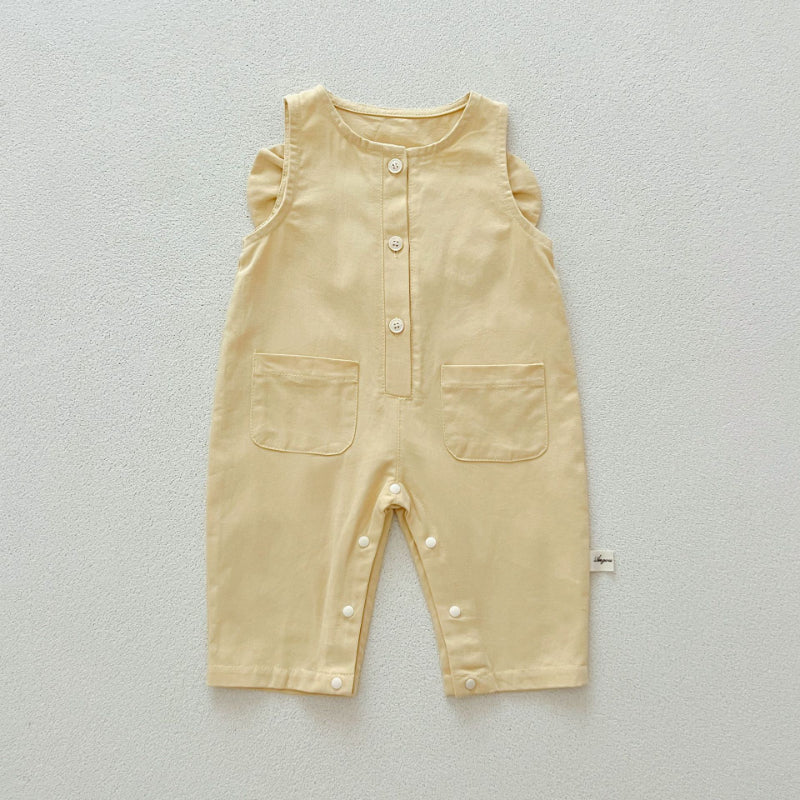 【BABY】ゾウサロペット、ボーダートップスSK100330