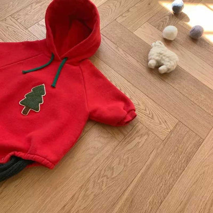 【BABY】ツリー刺繍カバーオールSK102806