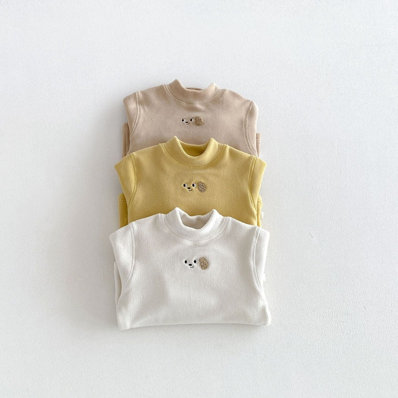 【BABY&KID】冬新作刺繍フリーストップスSK108506