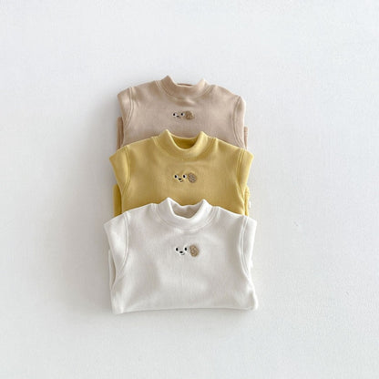 【BABY&KID】冬新作刺繍フリーストップスSK108506
