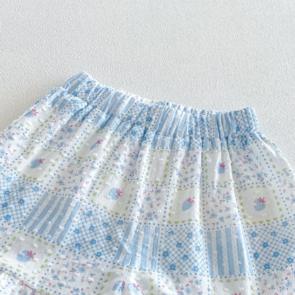 【BABY&KID】夏新作総柄キャミ小花柄セットアップSK106104