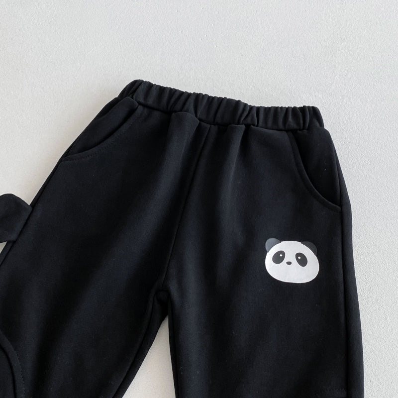 【BABY&KID】クルーネックパンダセットアップSK092705