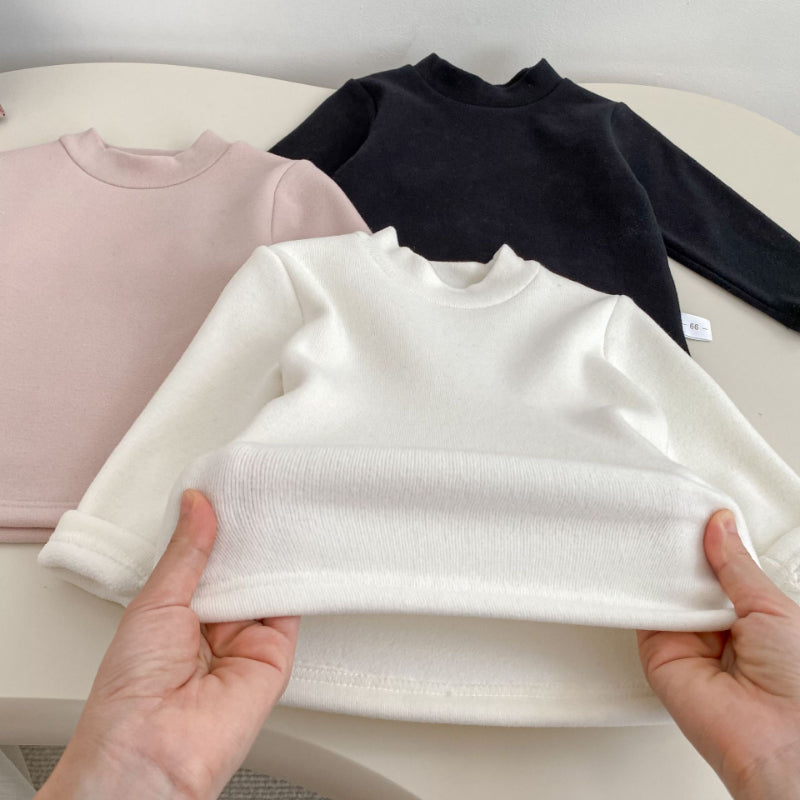 【BABY&KID】冬新作ドット裏起毛ジャンパースカートSK102730