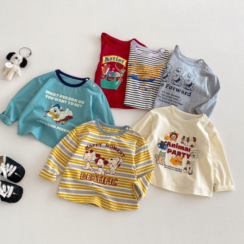 【BABY&KID】韓国風プリントロンTSK104316