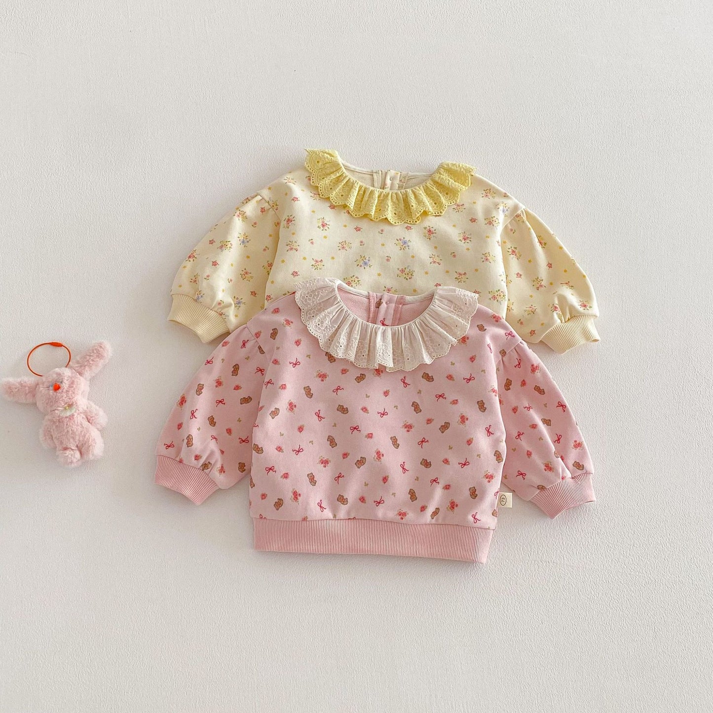 【BABY&KID】総柄ベアプリントプルオーバーSK103519