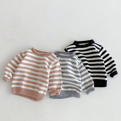 【BABY&KID】ボーダークルーネックセーターSK092930