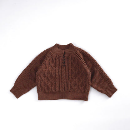 【BABY&KID】ラグラン袖プルオーバーニットSK100541