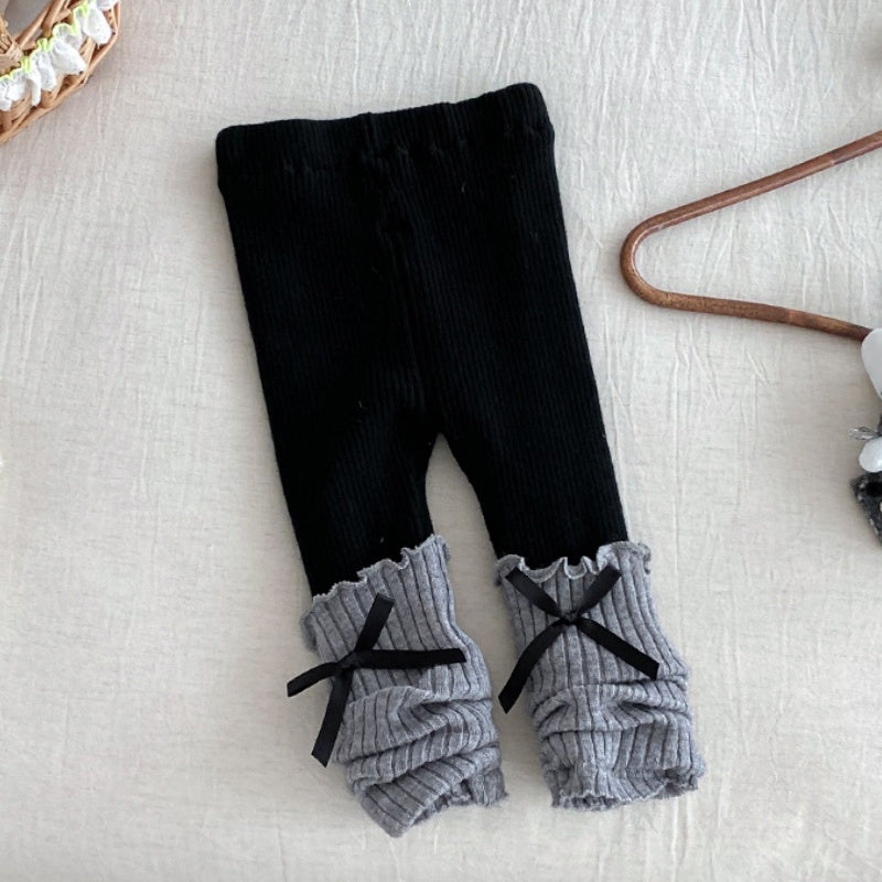 【BABY】冬新作花柄レースフード付き裏起毛アウターSK102721