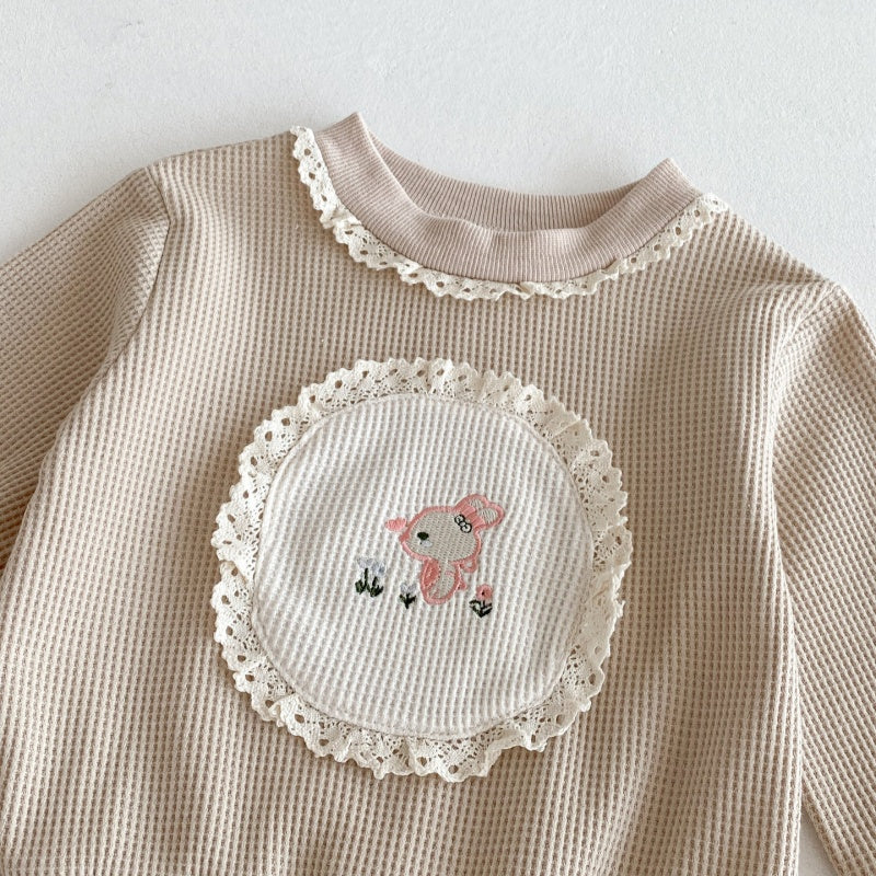 【BABY&KID】クルーネックうさぎセットアップSK092710