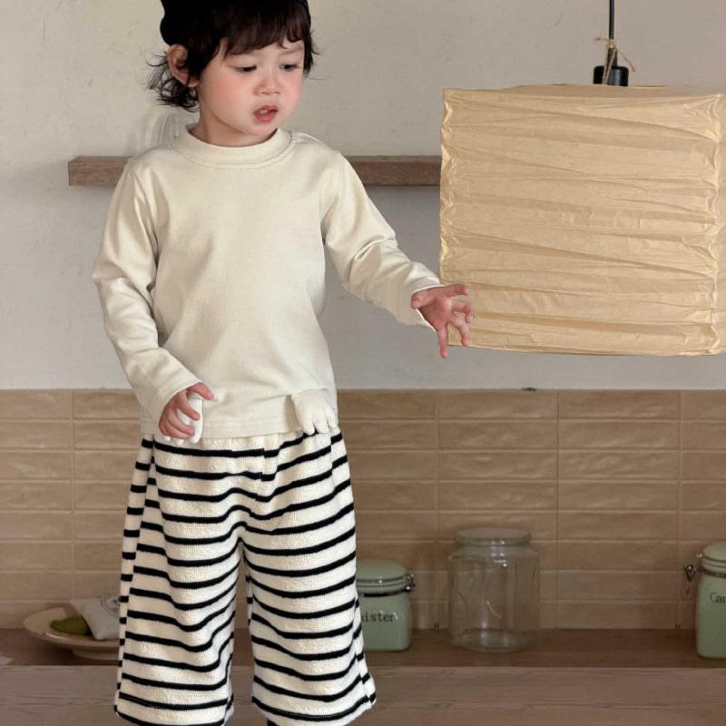 【BABY&KID】ペンギンボーダーベストセットアップSK104310