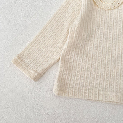 【BABY&KID】レース襟TシャツSK100624