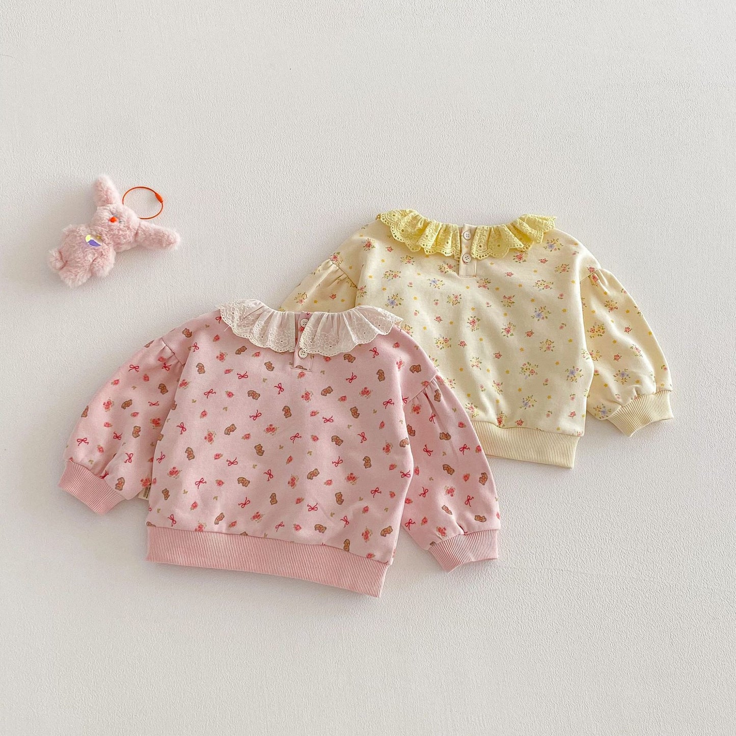 【BABY&KID】総柄ベアプリントプルオーバーSK103519