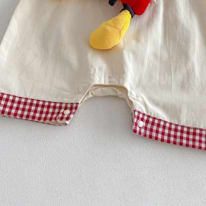 【BABY&KID】夏新作立体カートゥーンサロペットショートパンツ、総柄タンクトップSK105615