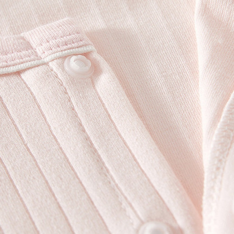 【BABY】北欧風うさぎアップリケ綿カバーオールSK104411