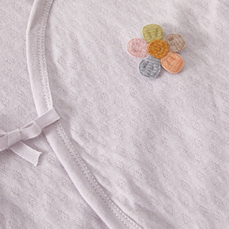 【BABY】北欧風小花刺繍カバーオールSK104401