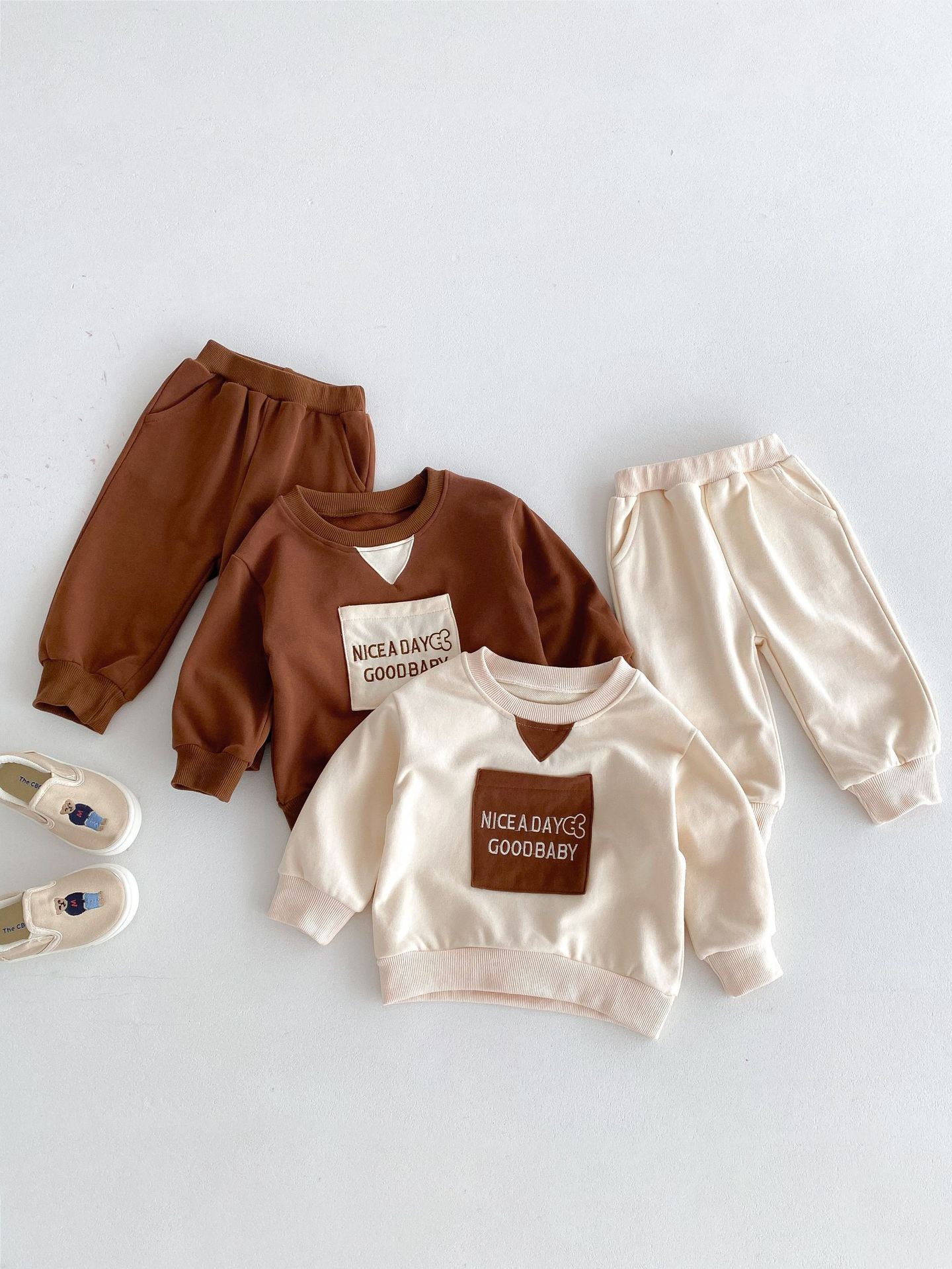 【BABY&KID】Nice day good babyセットアップSK060621