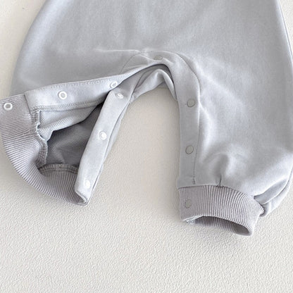 【BABY】重ね着風ネクタイカバーオールSK103411