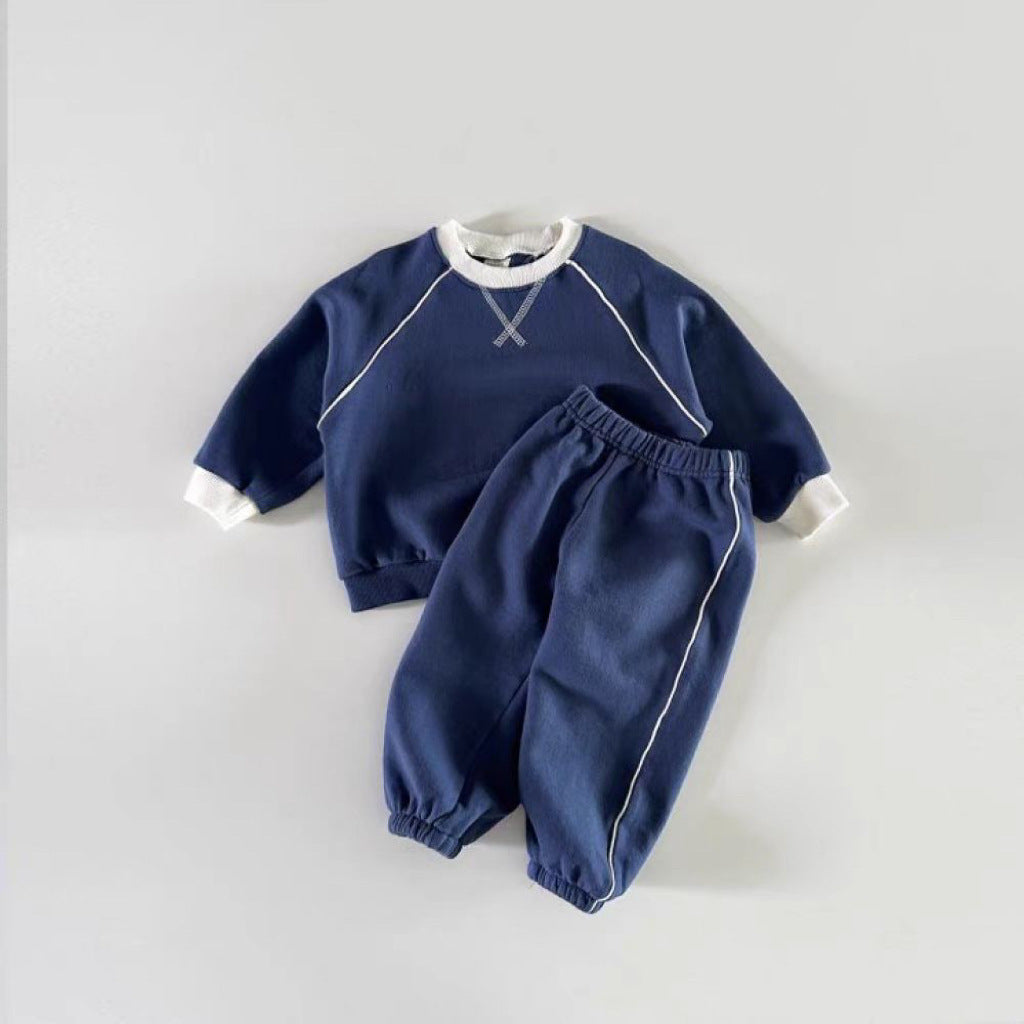 【BABY&KID】韓国風セットアップスウェットSK101920