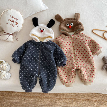 【BABY】シープボアフードカバーオールSK102911