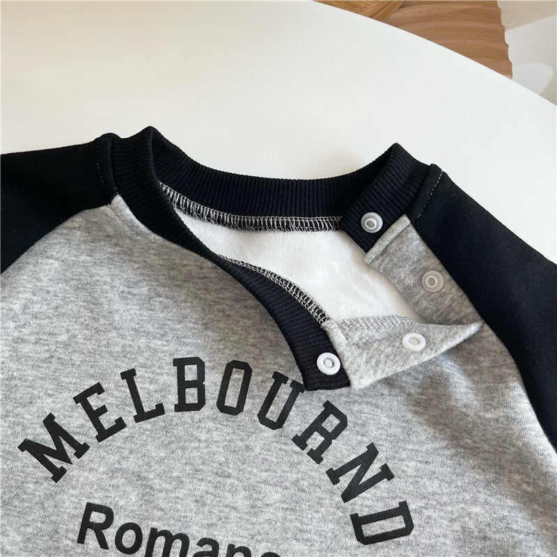 【BABY】冬新作ロゴあったかカバーオールSK103211